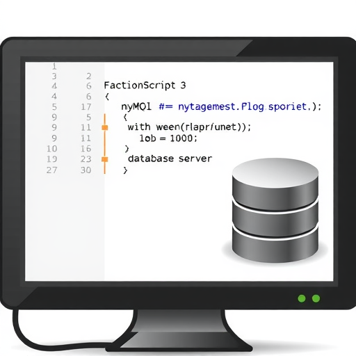如何将AS3连接到MySQL数据库上