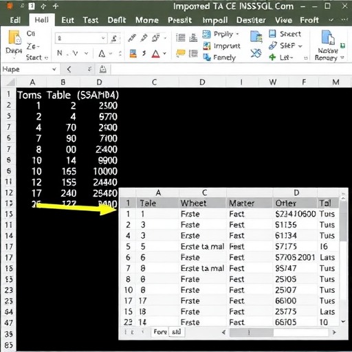 一个Excel导入SQL Server的例子