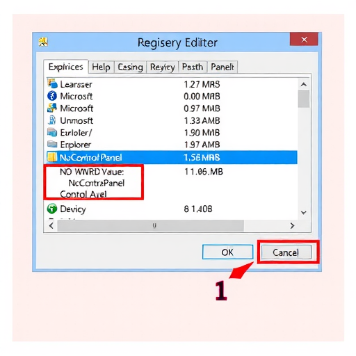windows 7使用注册表禁用控制面板图文教程