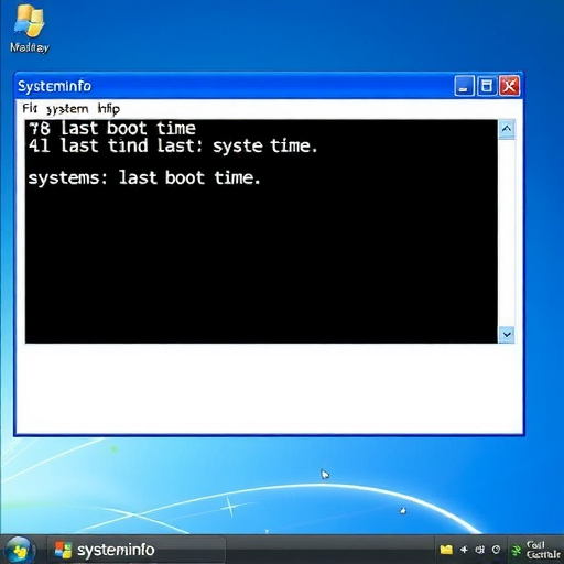 让windows 7系统记录自己上次打开电脑的时间