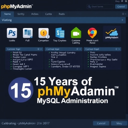 phpMyAdmin项目诞生15周年