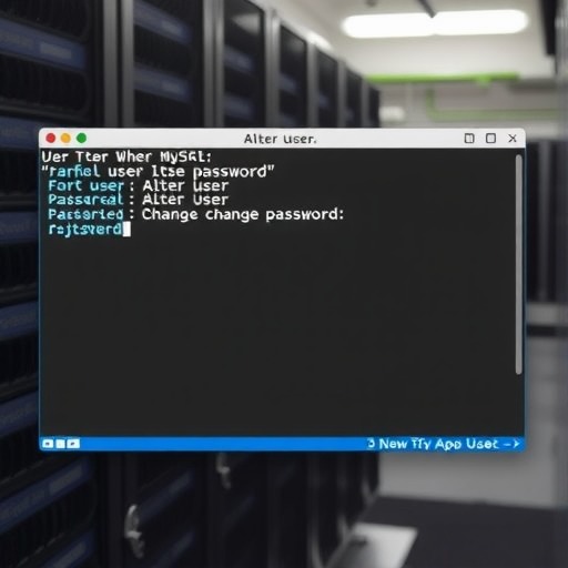 怎样修改MySQL数据库中的密码