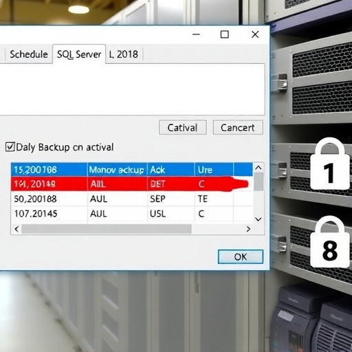通过作业调度建立SQL Server的自动备份