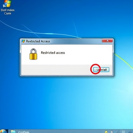 windows 7系统卸载软件提示用户权限不足没有管理员权限