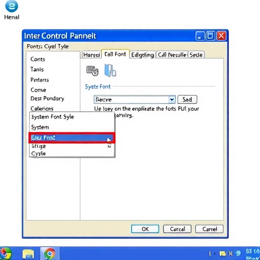 windows 7中更改系统字体图文教程