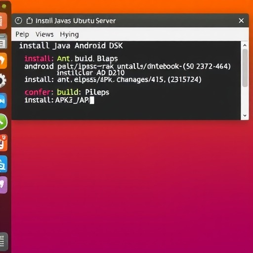 Ubuntu Server使用ant批量打包apk环境搭建