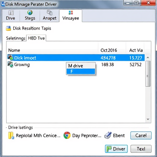 windows 7 32位系统下手动修改磁盘属性例如M盘修改为F盘